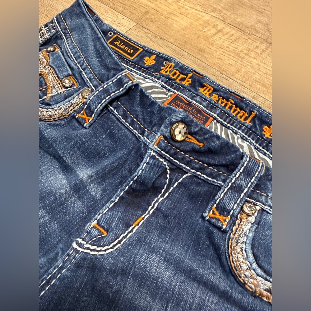 Rock Revival Indigo Skinny Jeans - Picture 3 of 13